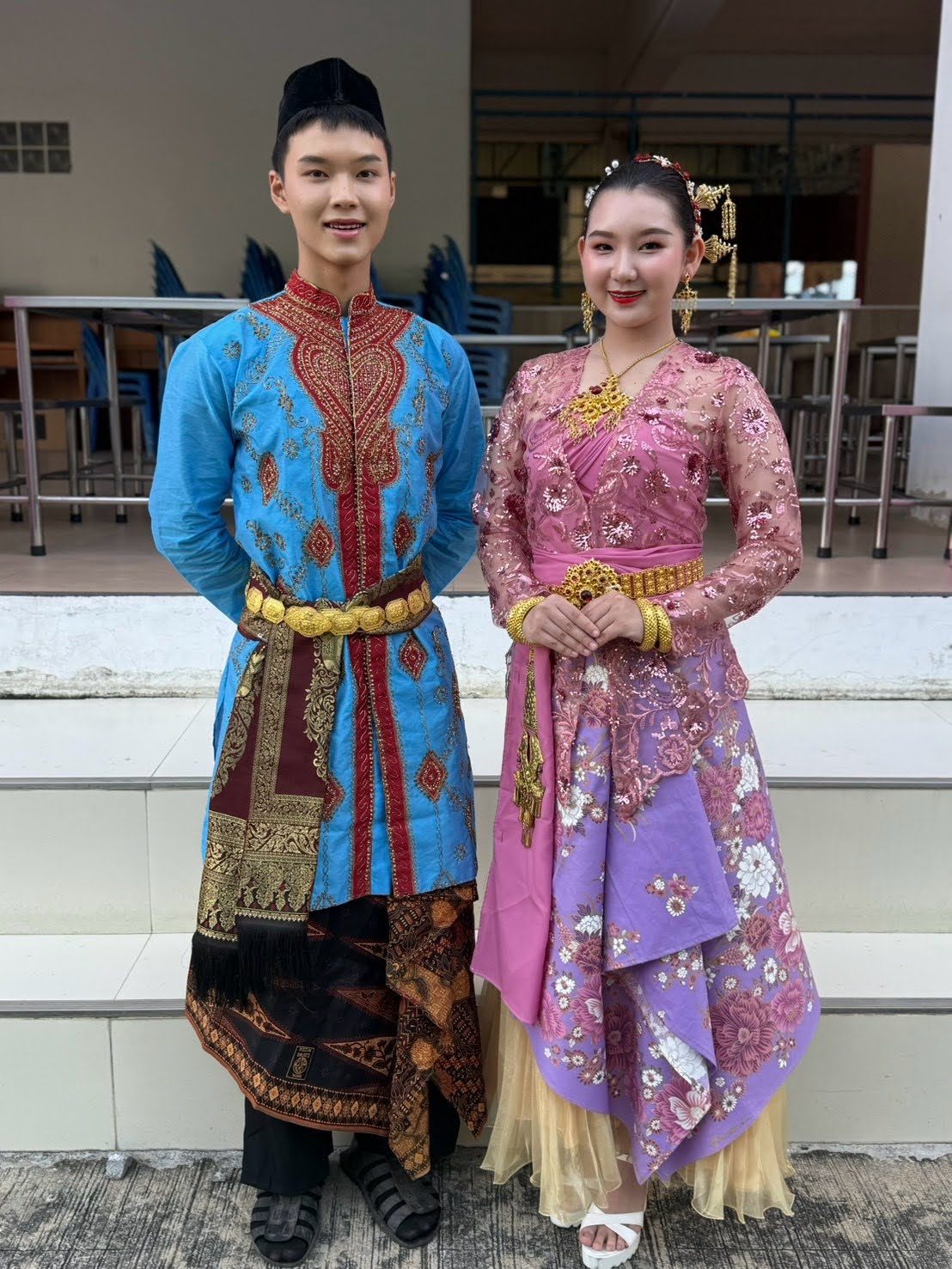 การแสดงกีปัสราหนะ ในกิจกรรมแห่เทียนพรรษา