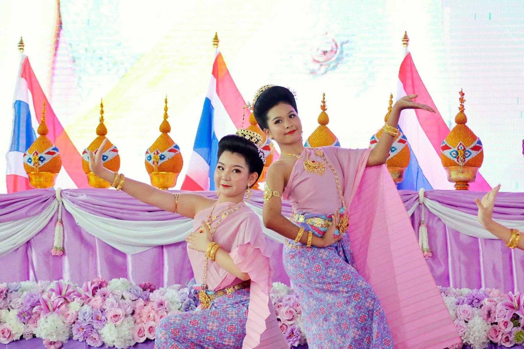 การแสดงรำถวายพระพร สมเด็จพระเจ้าสุทิดา พัชรสุธาพิมลลักษณ