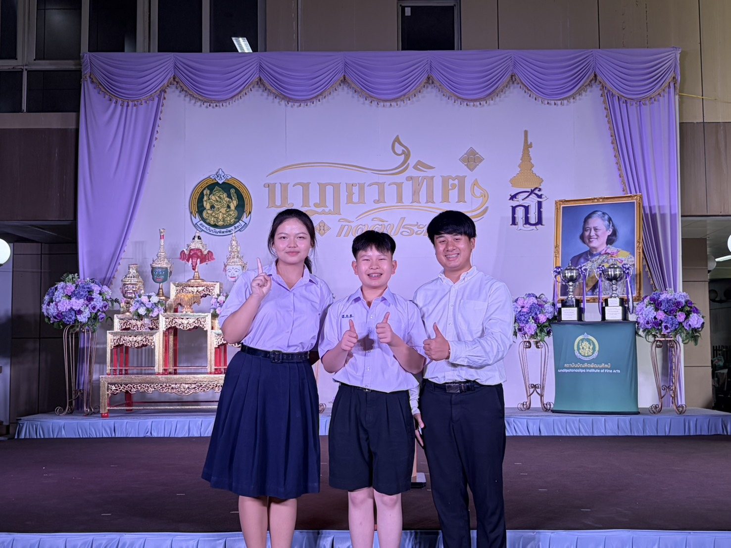 เข้าร่วมประกวดดนตรีไทย นาฏยวาทิต