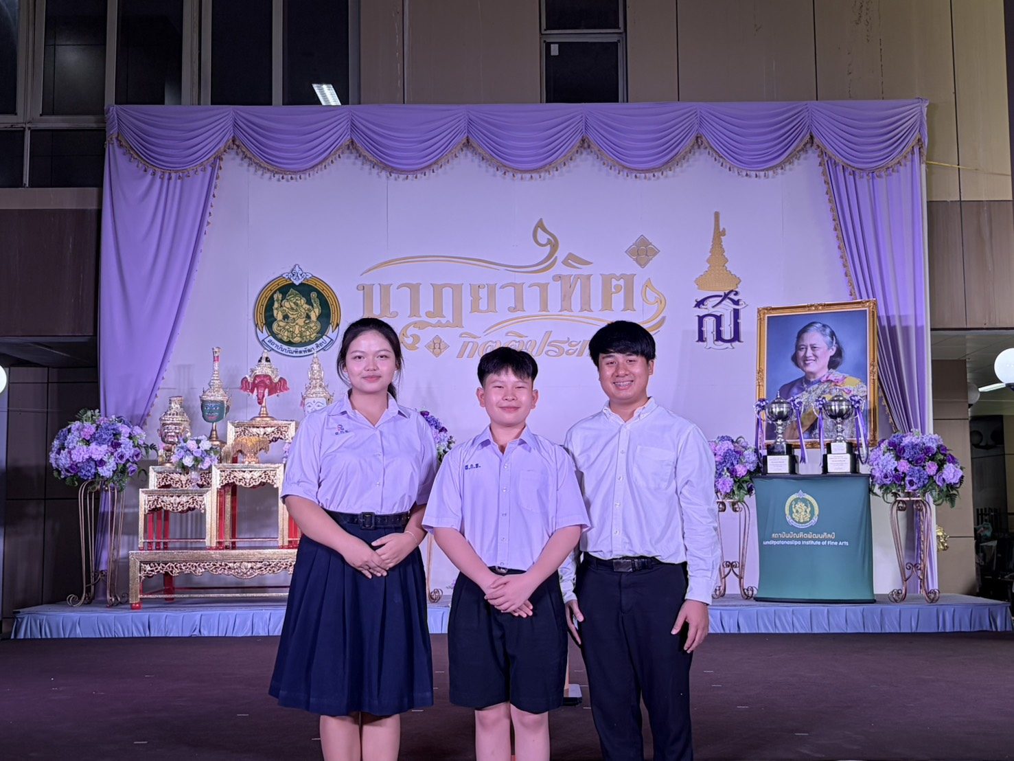 เข้าร่วมประกวดดนตรีไทย นาฏยวาทิต