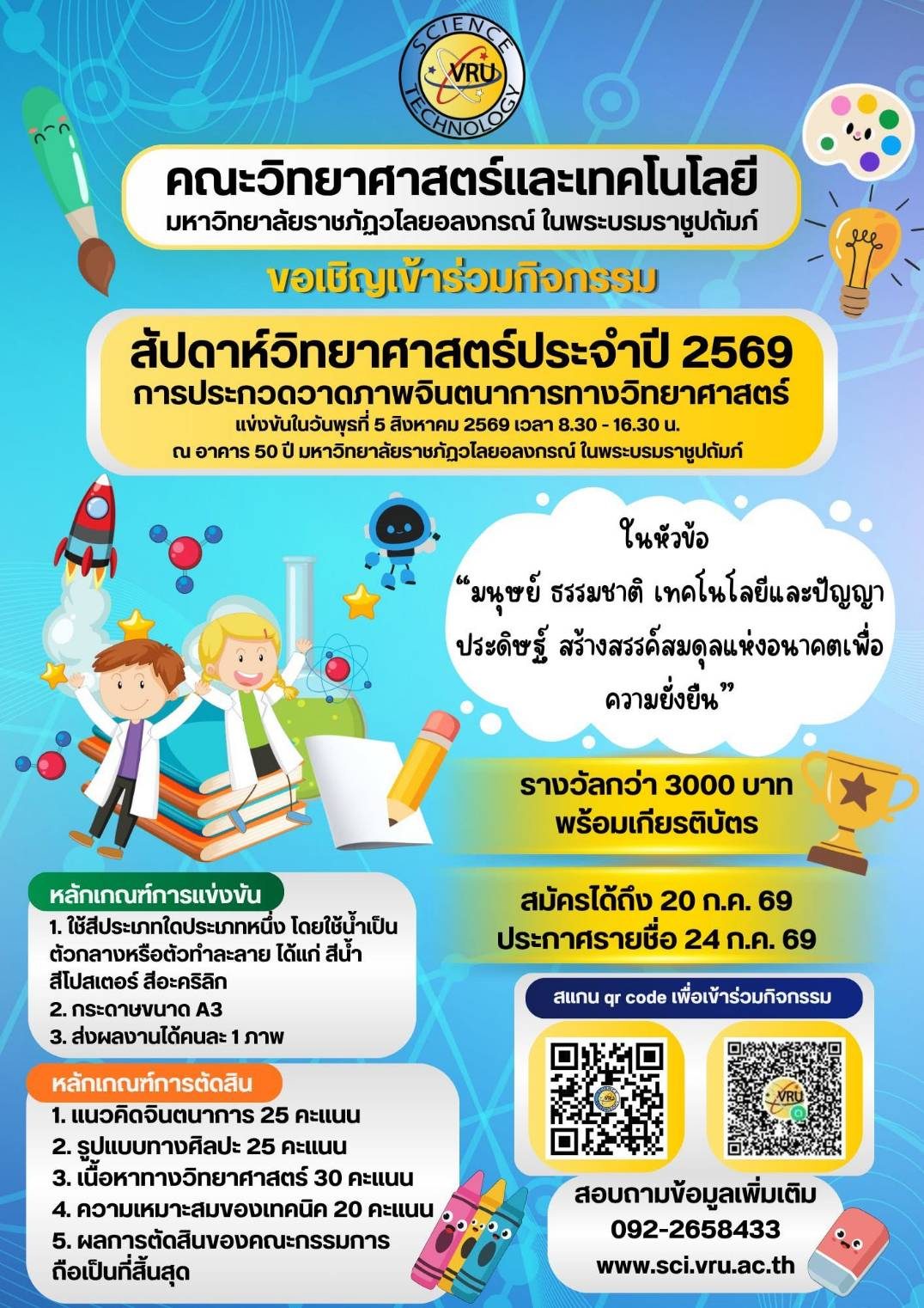 การประกวดวาดภาพจินตนาการทางวิทยาศาสตร์