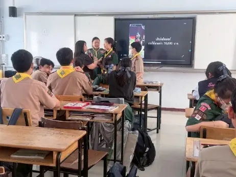 บรรยากาศรายวิชาแนะแนว ม.1-3 2