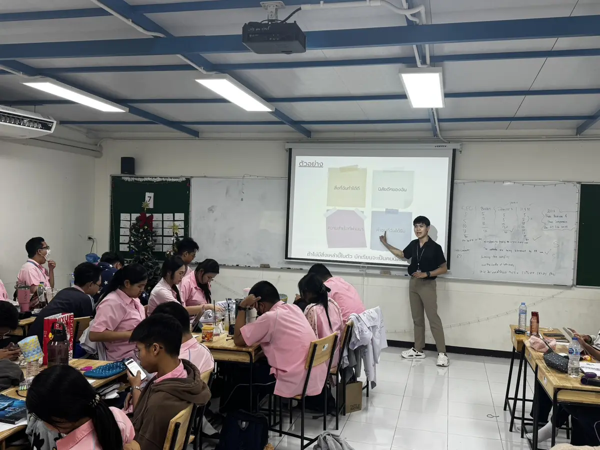 บรรยากาศรายวิชาแนะแนว ม.4-6 6