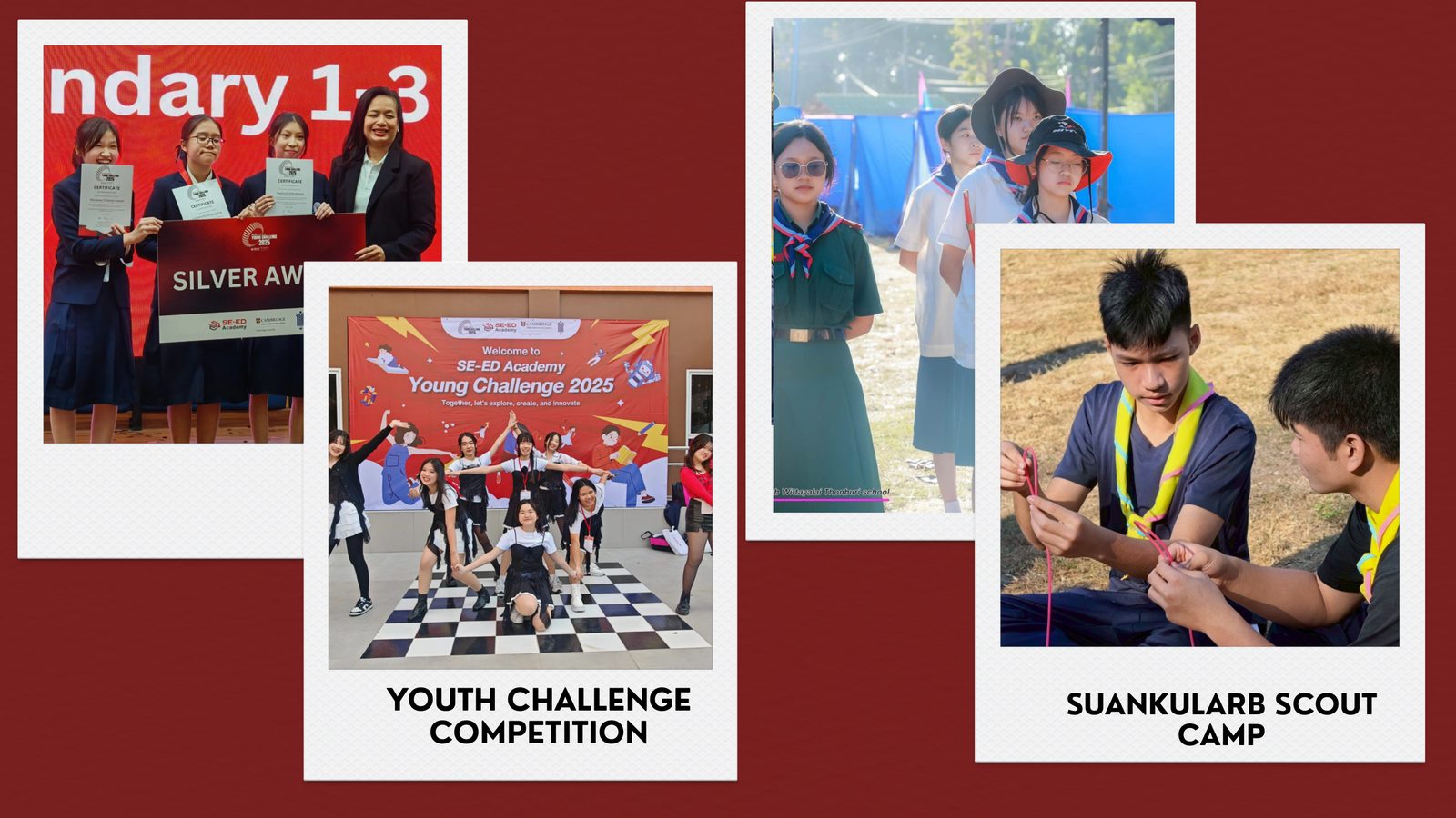 SKTIP Activities — Suankularb Scout Camp and Youth Challenge Competition