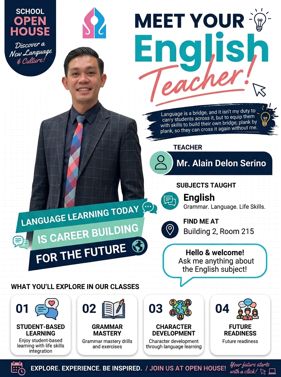 SKTIP teacher poster — T. Delon